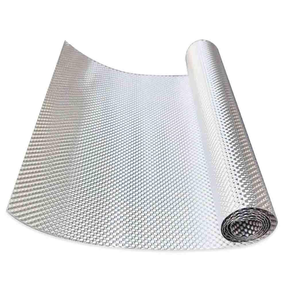 2PACK Embossed 304 stainless steel Auto Heat Shield Barrier Exhaust Car Turbo