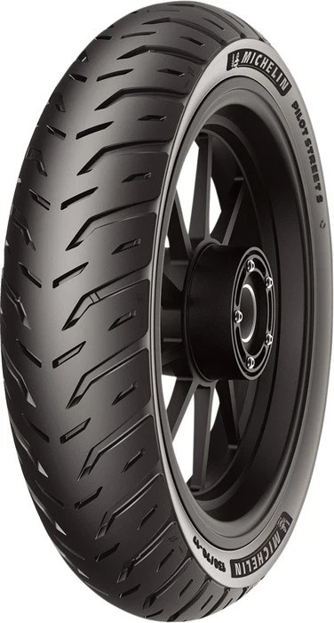 Michelin 90993 Pilot Street 2 Front/Rear 130/70-12 62S Reinf TL Tire