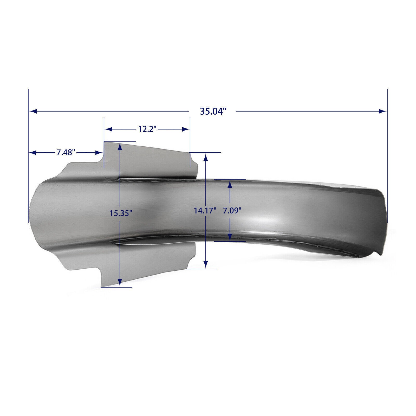 Fender 4″ 5″ Stretched Saddlebags For Harley Touring Bagger FLHR FLTR 1998-2008