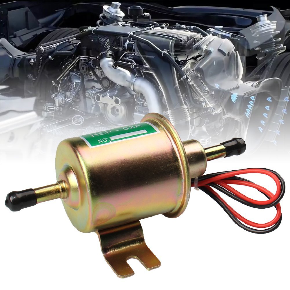 5/16 Inch 12V Gas Inline 4-7PSI Low Pressure Universal Electric Fuel Pump Diesel
