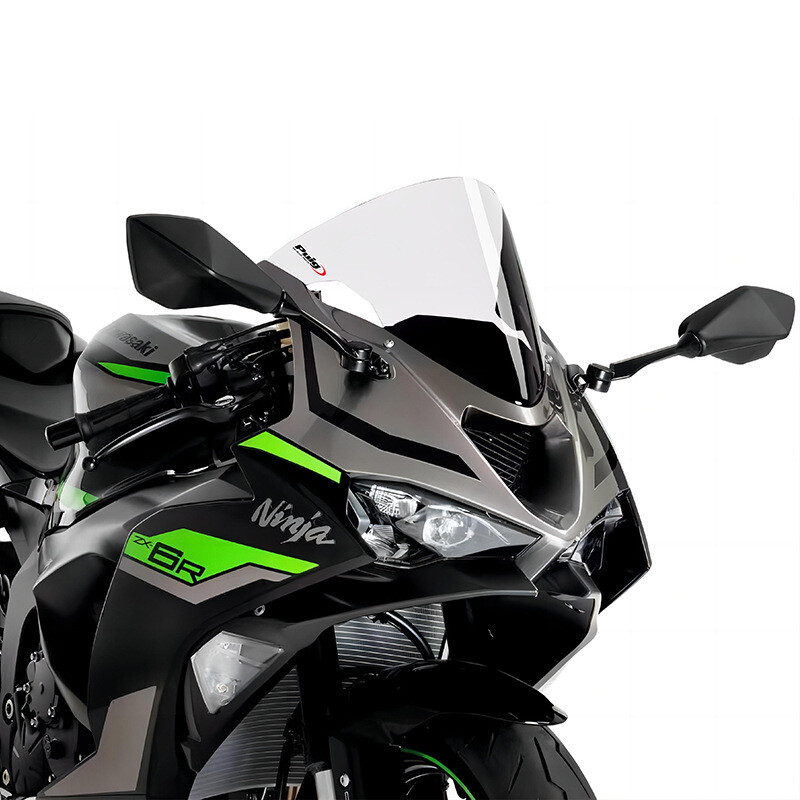 For KAWASAKI ZX-6R ZX6R 2024 Front Windshield Windscreen Baffle Wind Deflectors