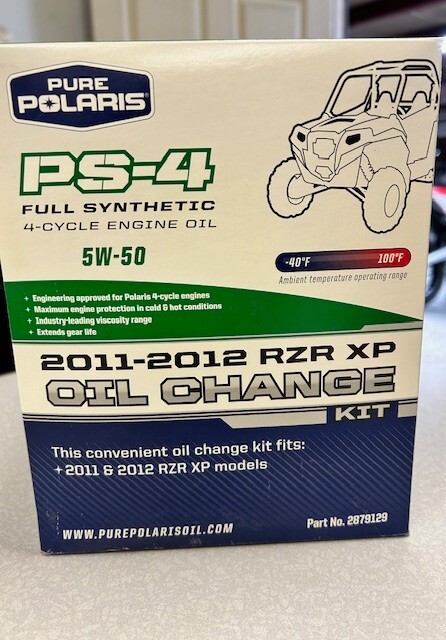 POLARIS Kit PS-4 FULL SYNTHETIC 4-CYCLE ENGINE OIL 5W-50 ( 2879129 )