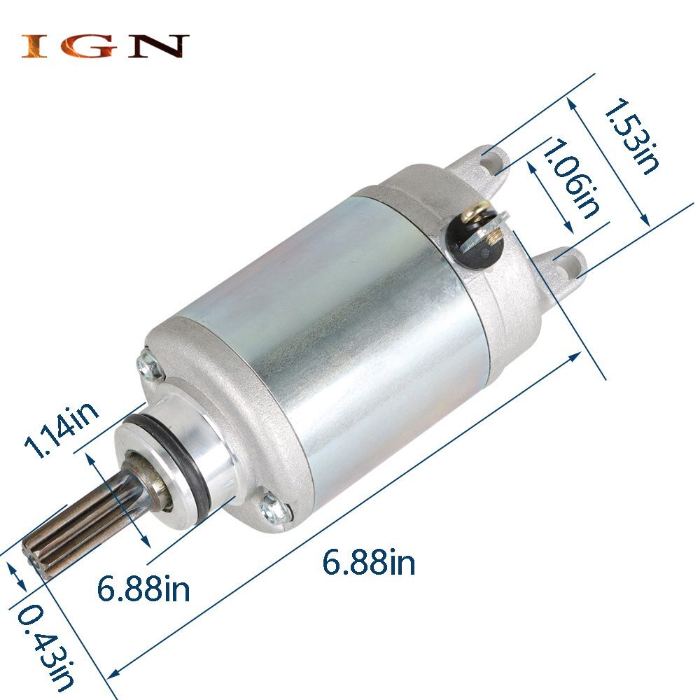 New Starter Motor for Suzuki QuadRacer LTR450 2006 2007 2008 2009 31100-45G00