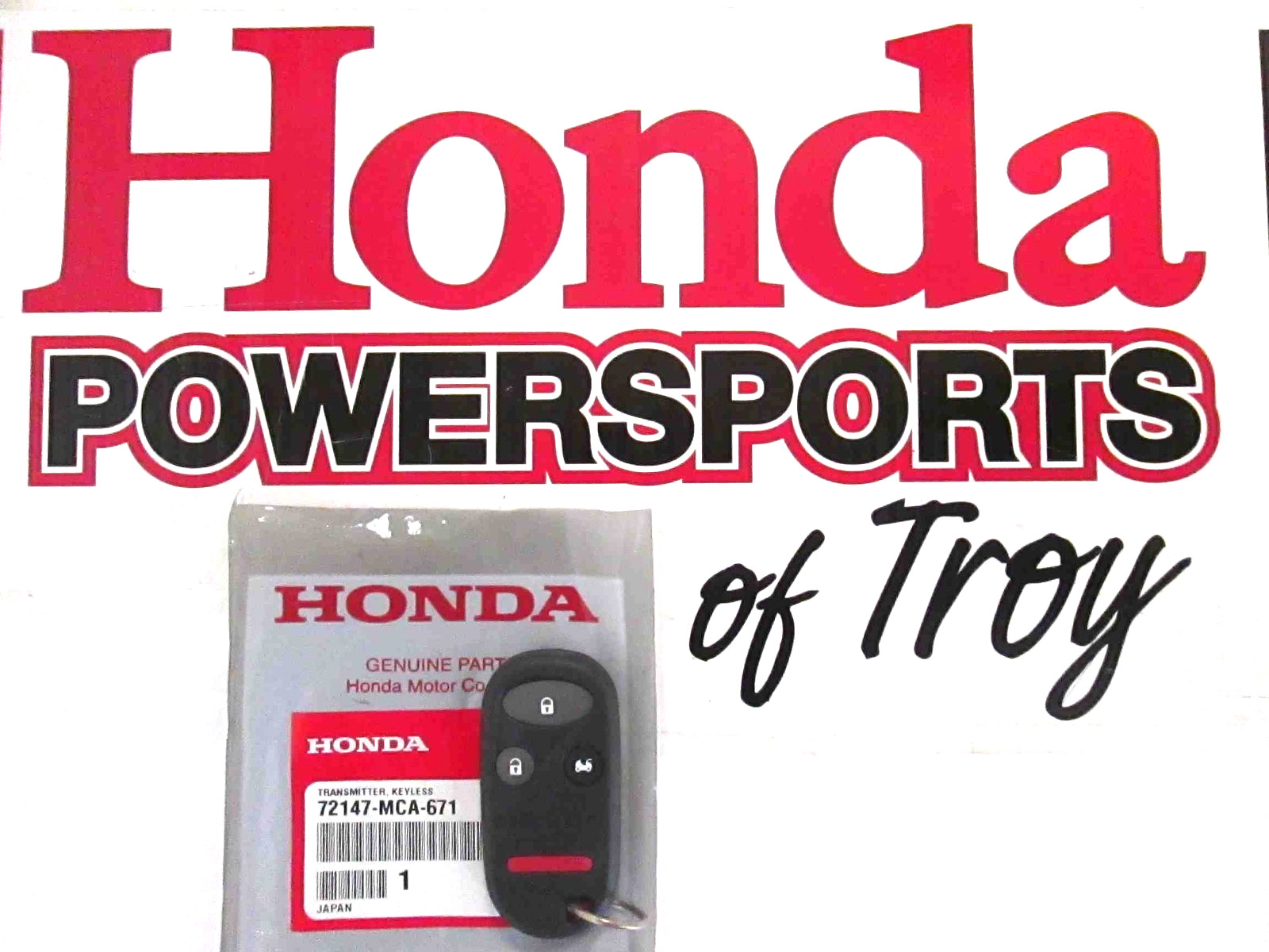 NEW GENUINE HONDA OEM KEYLESS TRANSMITTER *2001-2010 GOLDWING**72147-MCA-671*
