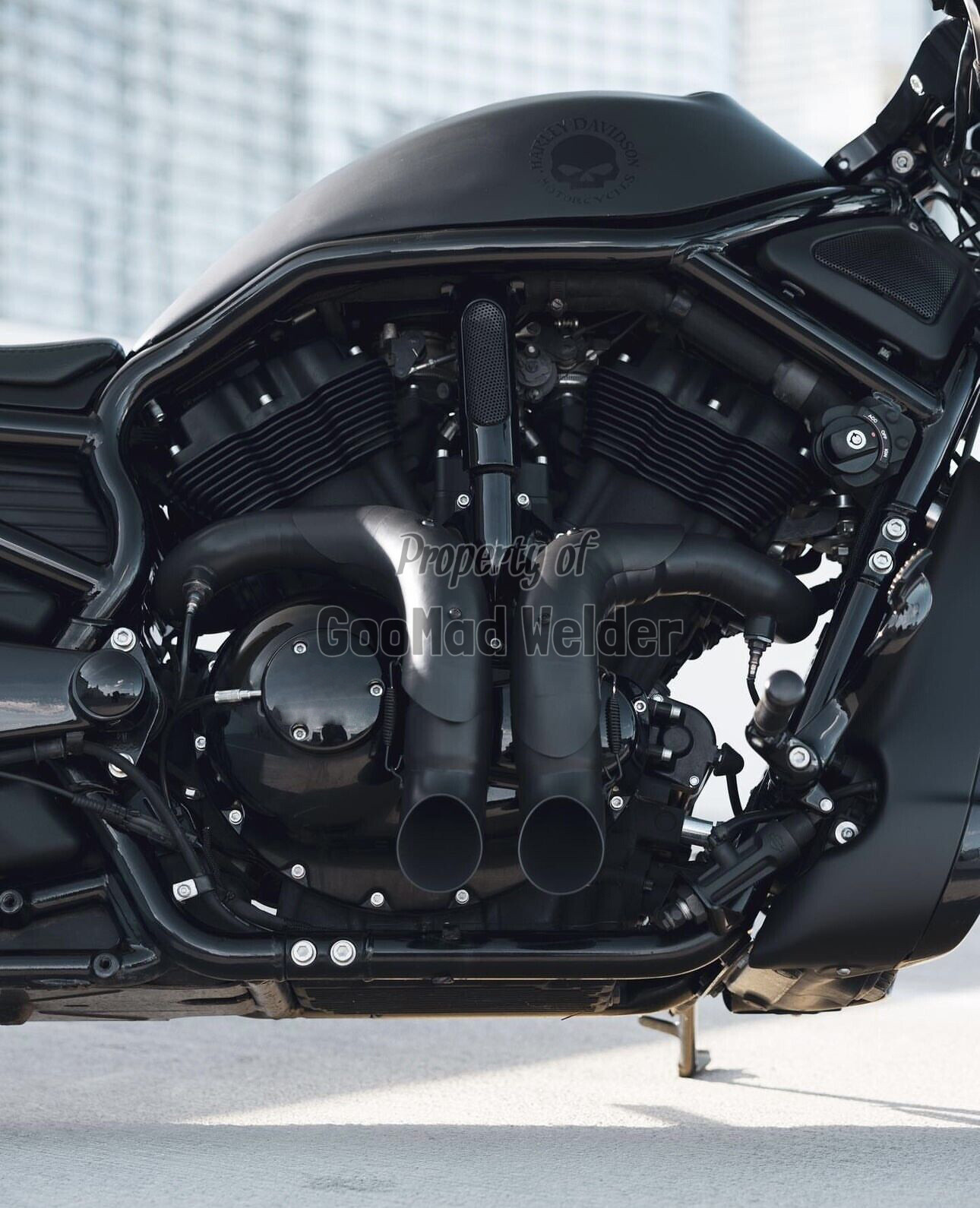 Custom Exhaust System For Harley Davidson V-ROD / NIGHT ROD / VROD / V ROD