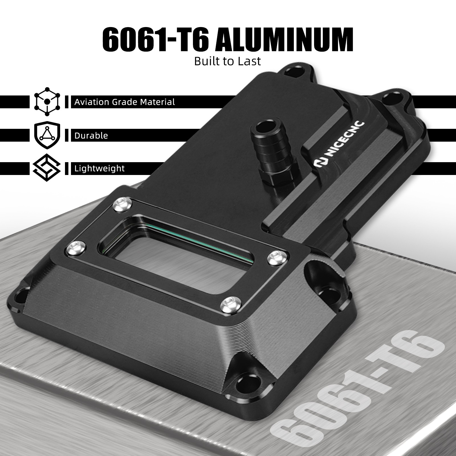 NICECNC Transmission Top Cover Kit For Harley M8 Road Glide Custom FLTRX 2010-13