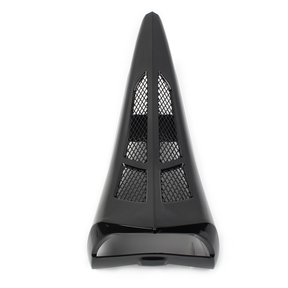 1* Black Stretched Tall Chin Spoiler Scoop For Harley Street Road Glide 14-22