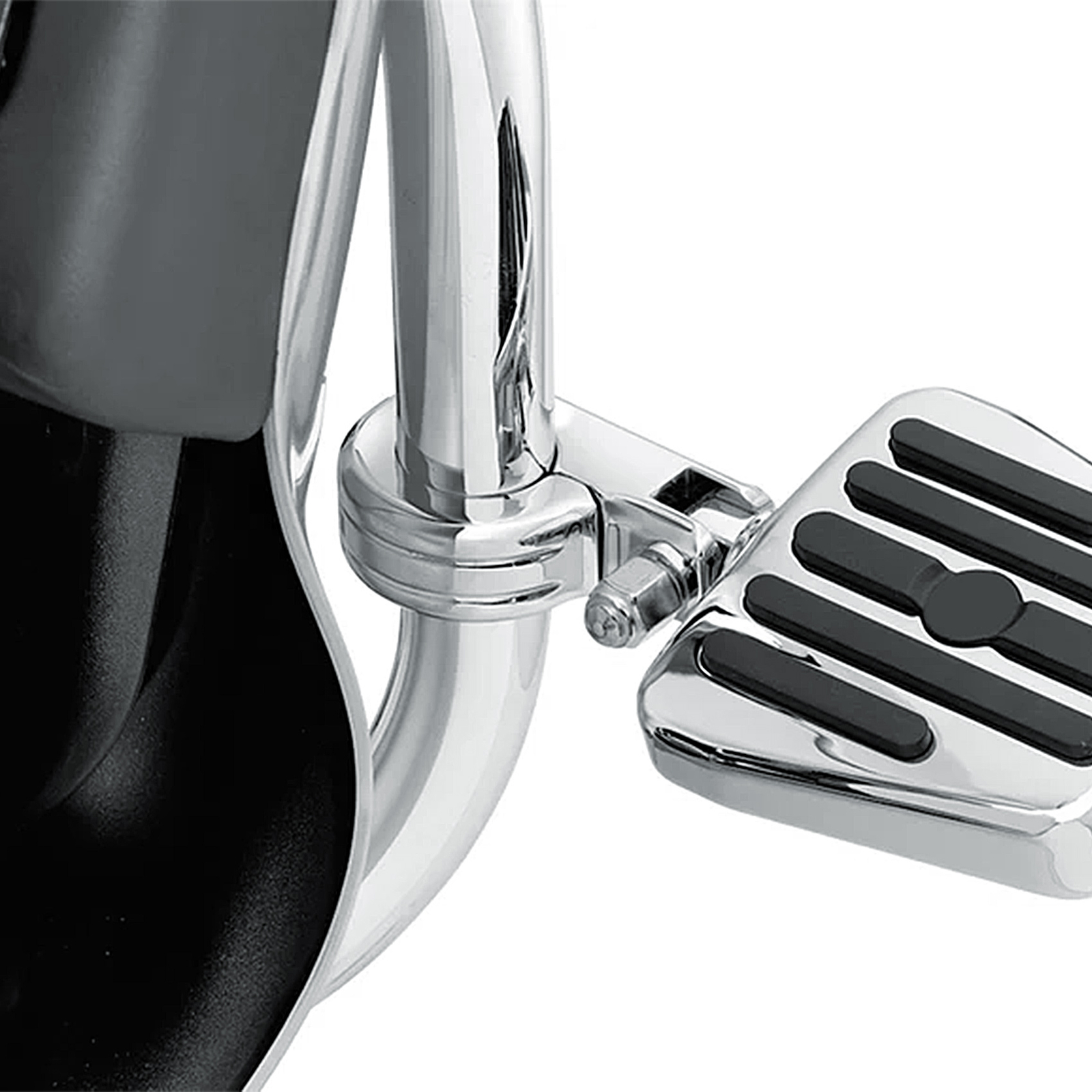 Motorcycle Highway Crash Bar Mount Foot Peg Clamp 1.25″ Fit For Harley