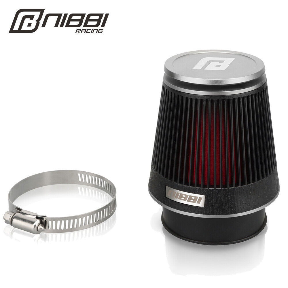 NIBBI 48mm Universal High Flow Cone Air Filter ATV Scooter Dirt Pit Bike Go Kart