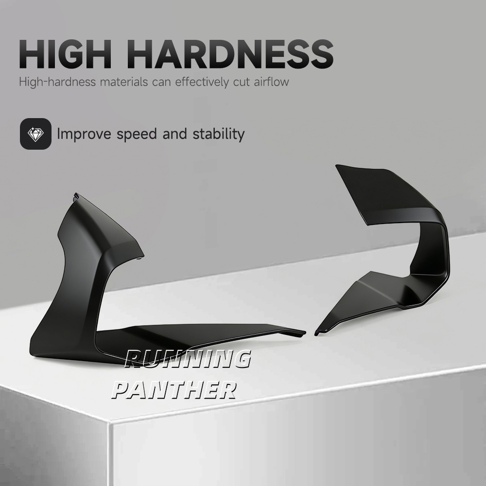 Front Spoiler Lower Lip Wing Aerodynamic For Kawasaki ZX-6R ZX 6R 2024-later