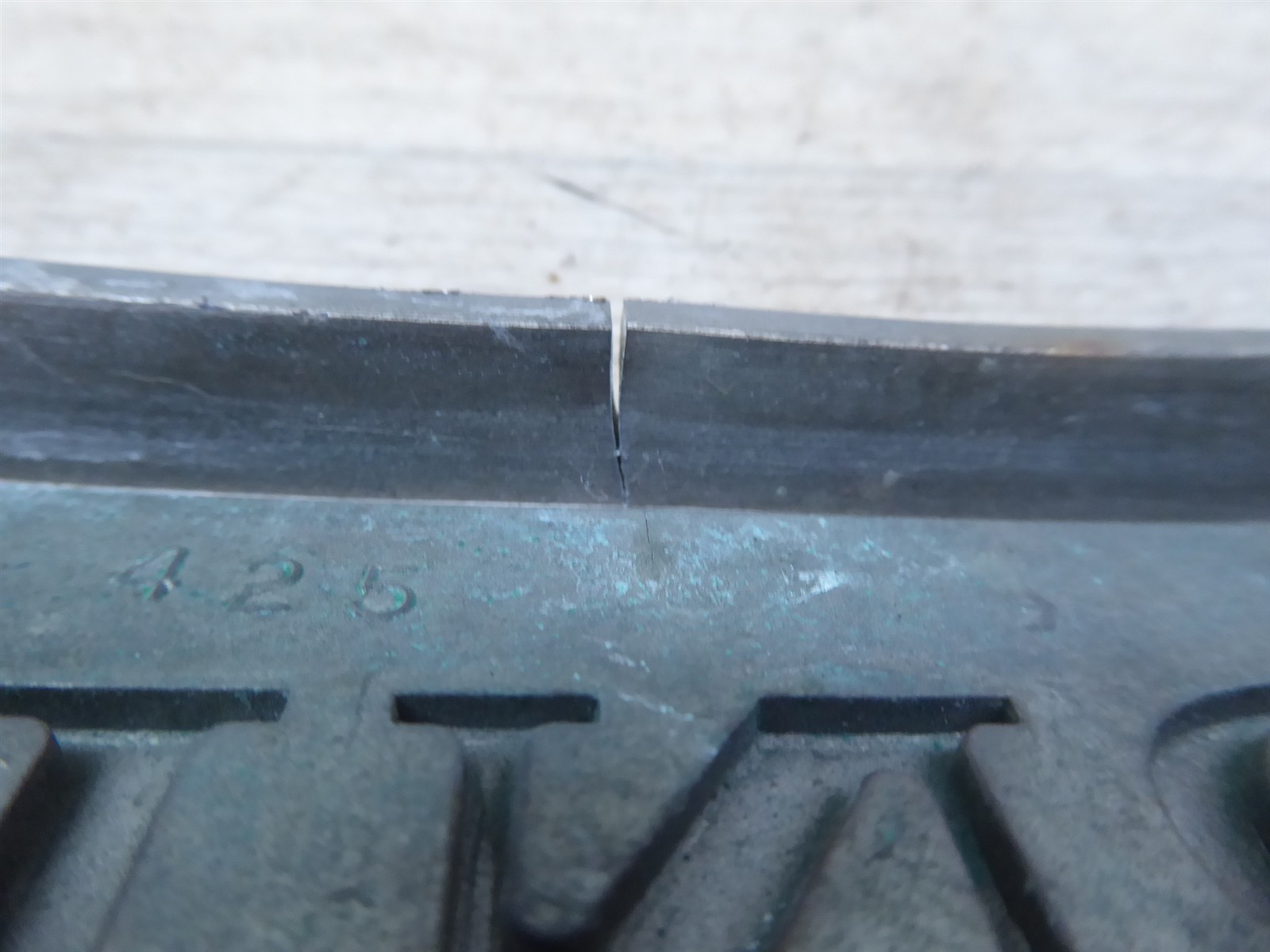 1980 Honda CB750 Custom H21183) front fork trim emblem cover