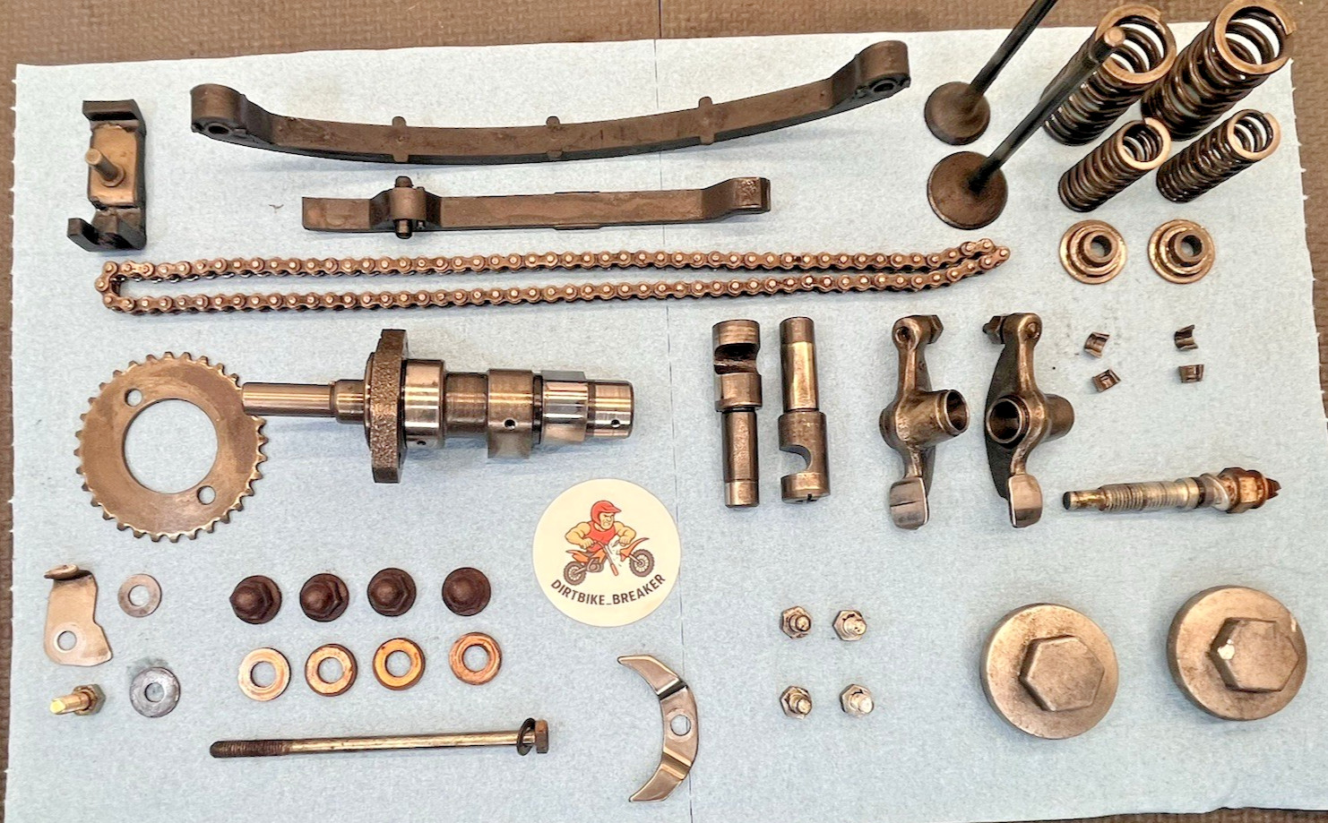 74 – 75 Honda XL 125 XL125 Cam/Valve Train Components OEM