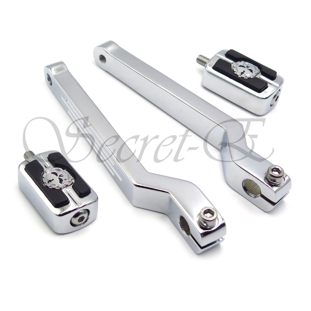 Left Front Rear Shift Lever W/ Shifter Peg For Harley Softail Touring 1988-2018