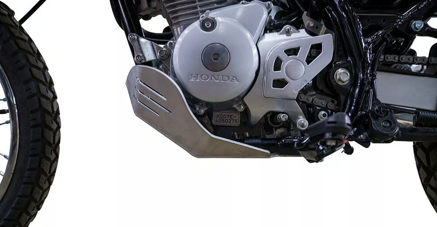 Tusk Aluminum Skid Plate For Honda XR150L 2023-2025 With Hardware