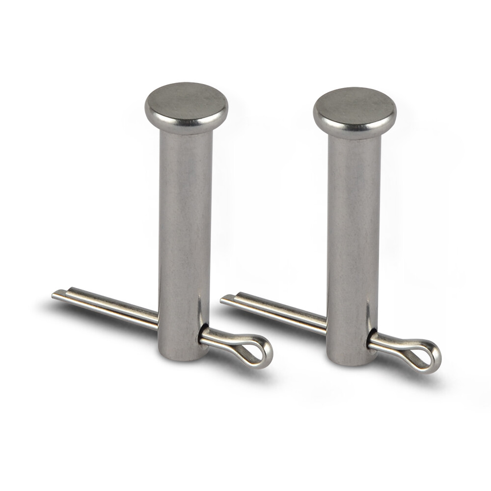 8mm Front Rear Foot Peg Mount Pins Stainless Steel For Suzuki Honda Yamaha BMW
