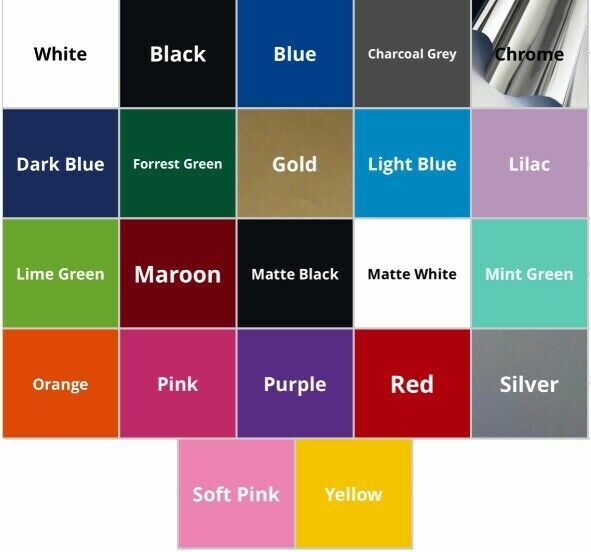 Custom Sabre Tooth decals White 24″ x 5″ (44) White Set Small Black set for free