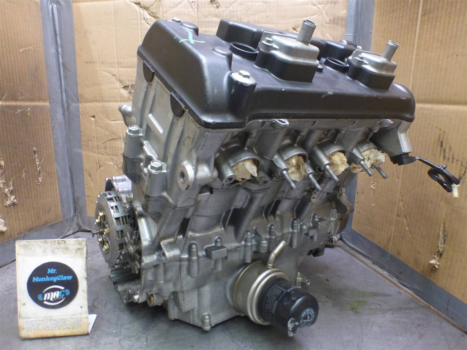 2001 Honda CBR929RR Fireblade HM5741! engine motor compression untested