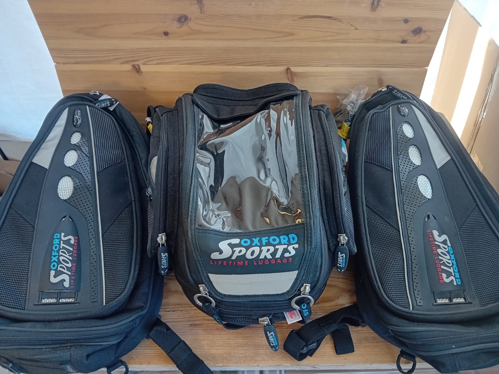 Oxford Sports Panniers Tank Bag Combo Oxford Lifetime Luggage For Motorbikes