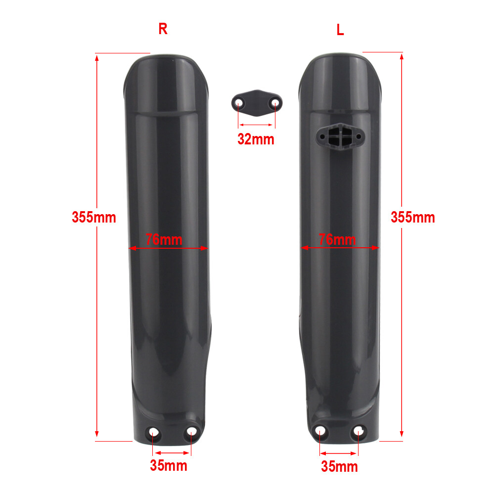 Fork Guard Cover Front Shock Covers For KTM EXC-F XC-F XCF-W Husqvarna TX FX TE