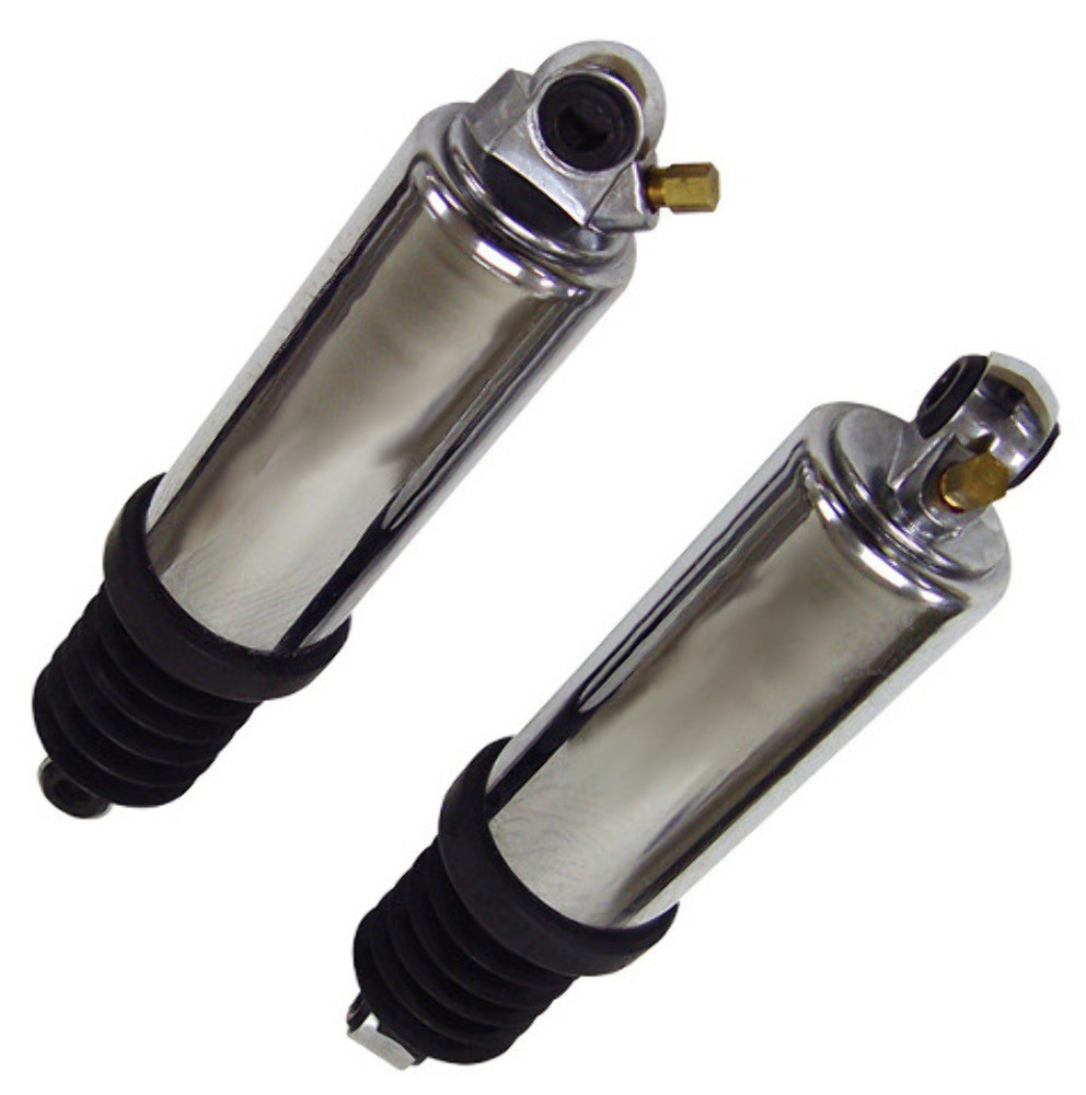 KCINT CHROME LOWERING AIR SHOCKS FOR HARLEY STREET GLIDE 2006-UP