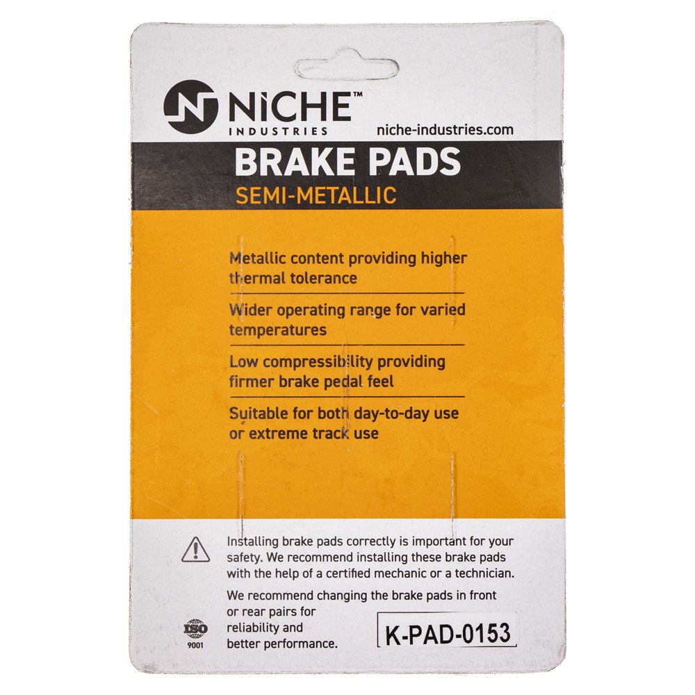 Brake Pad Set for BMW K1600GTL 34117728945 34218534821 Front Rear Semi-Metallic
