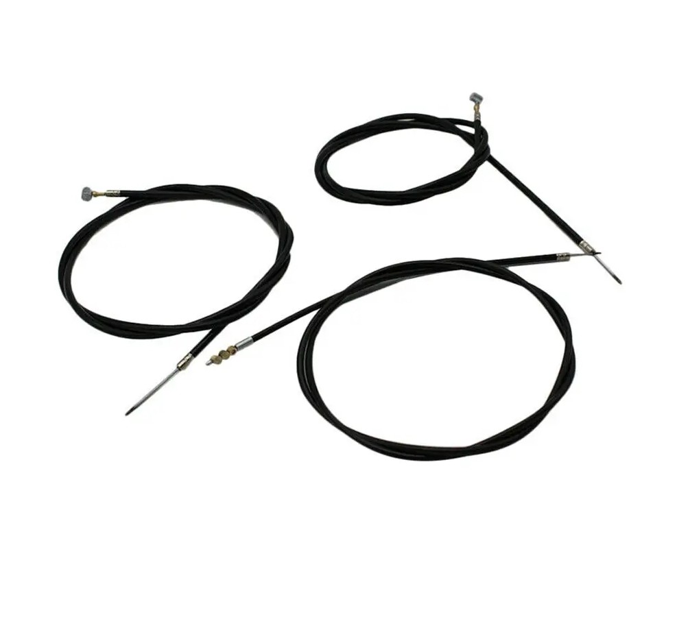 6Pcs/Set Universal Motorcycle Cable Kit Clutch Brake Throttle Choke Cable Line