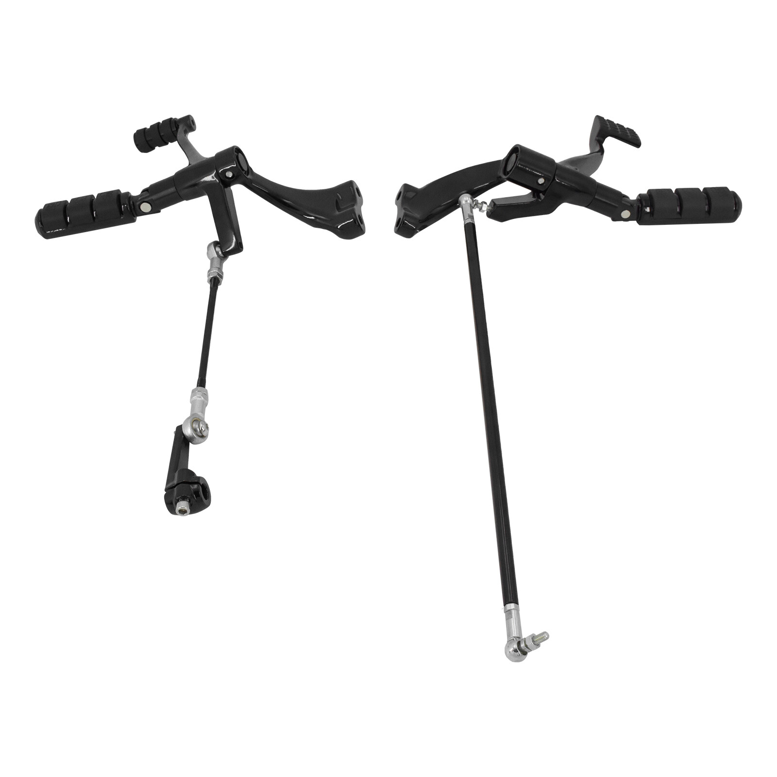 Forward Controls Foot Pegs Levers Linkages For Harley 04-13 Sportster 883 1200