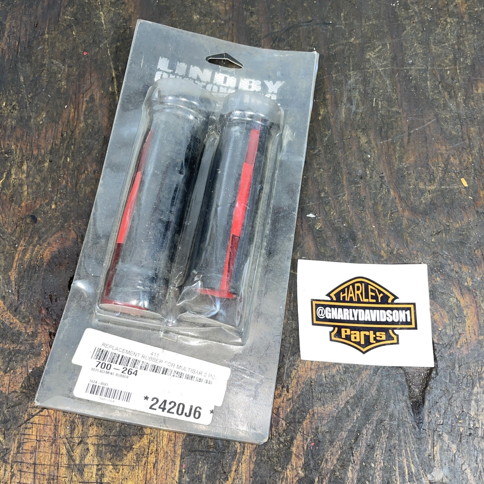 2 Pc replacement rubber for multibarbar lindby custom Inc 605