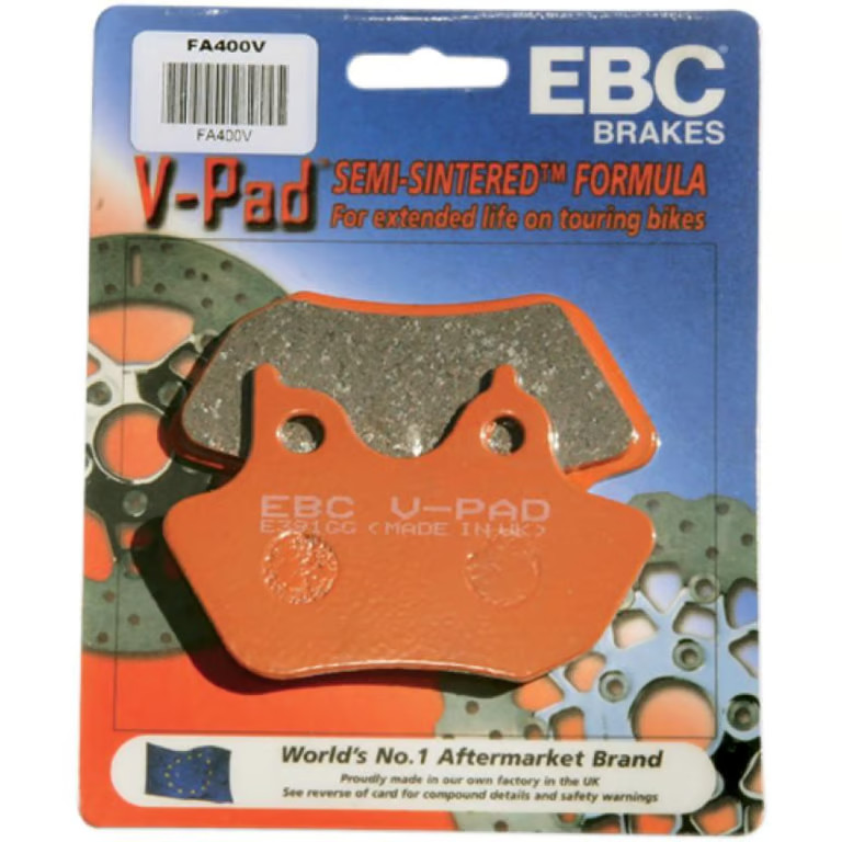 EBC V-PAD REAR BRAKE PADS – HARLEY BIG TWIN Softail Dyna Electra Glide FA400V