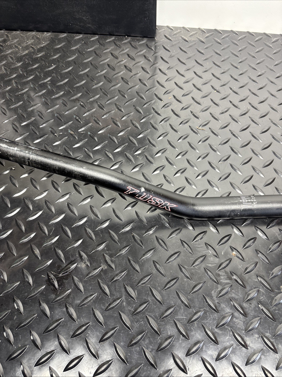 Tusk Chub 1 1/8″ Aluminum Handlebars Cr High Bend Black Dirt Bike MX Handlebar