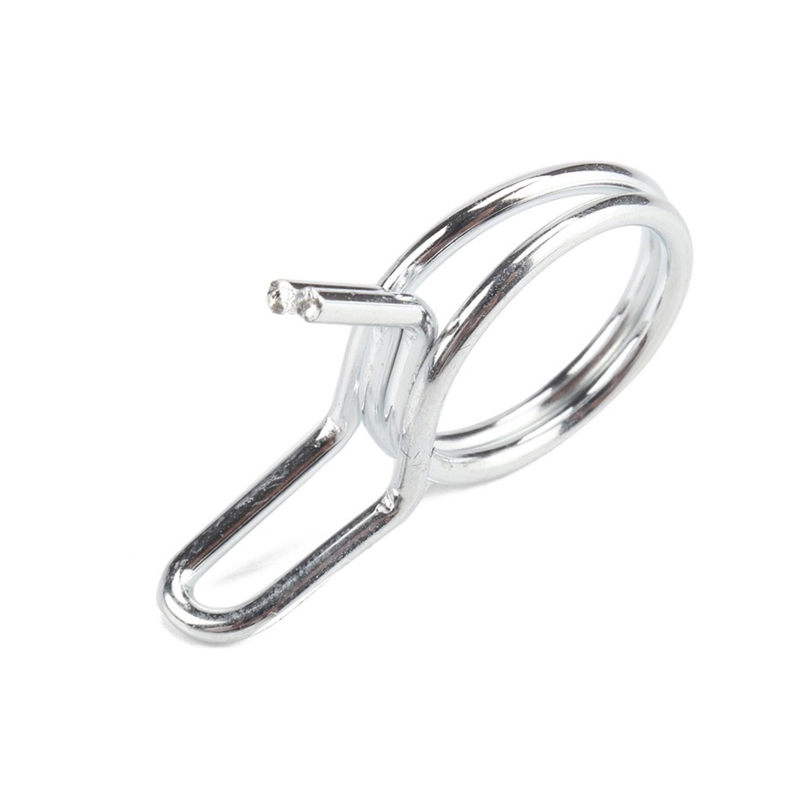 Motorcycle Double Wire Spring Clamp Fuel Line Hose Tube Clips Assortment 150Pcs