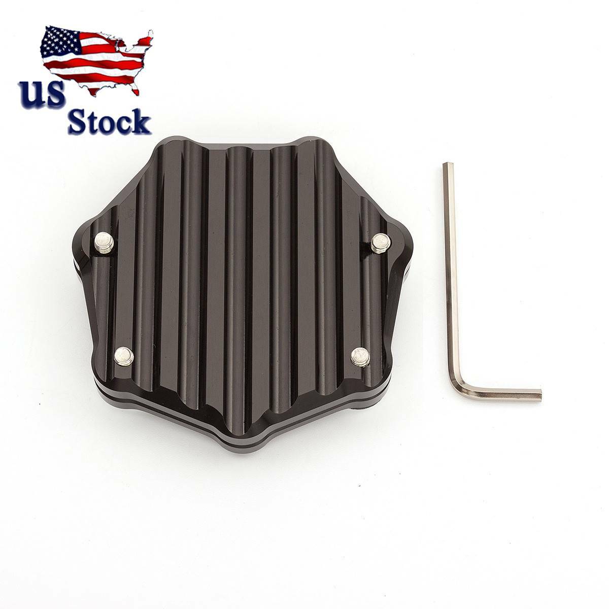 Motorcycle Side Stand Enlarge Foot Plate Kickstand Extension Pad Universal Black