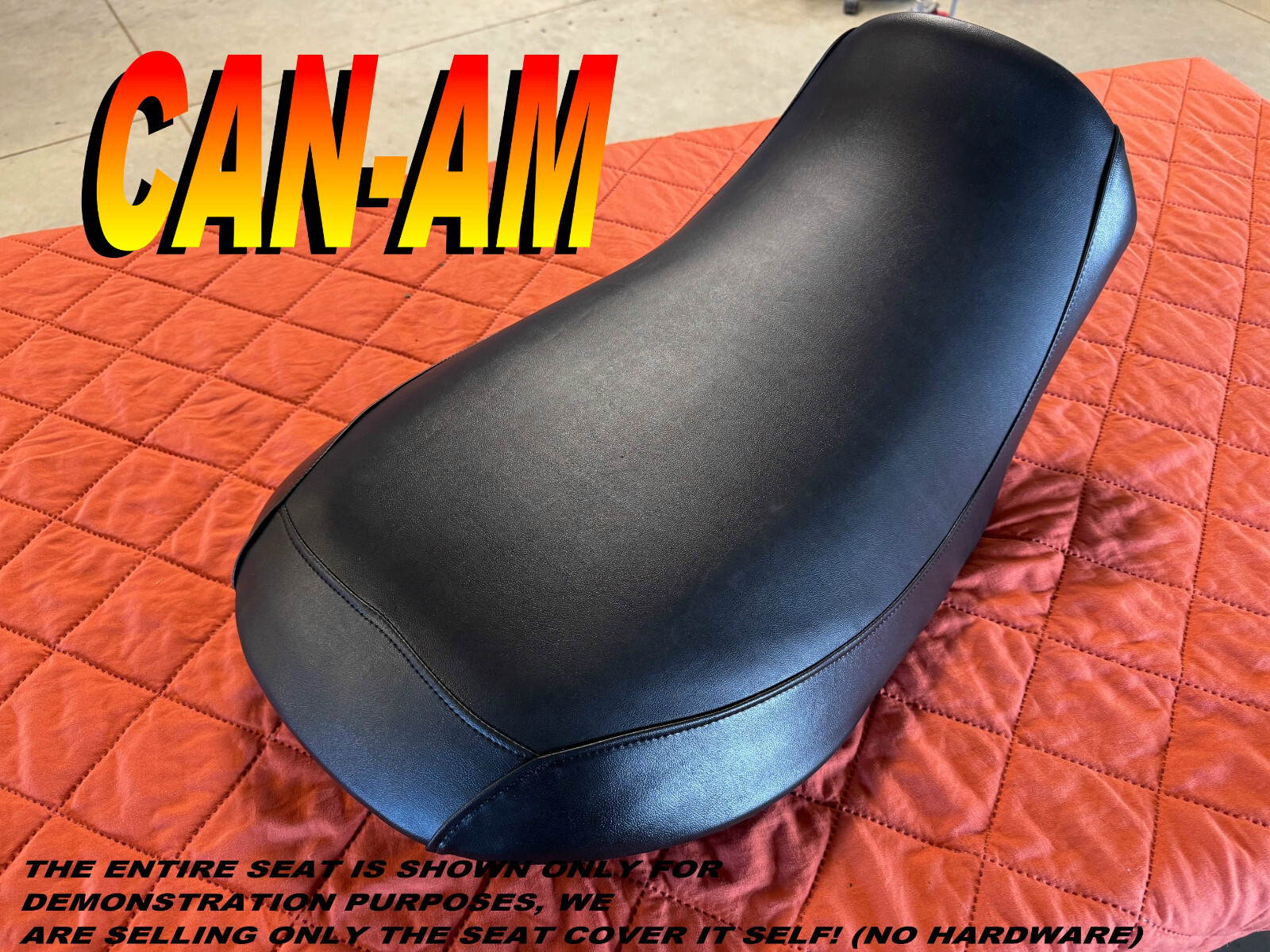 CAN AM Renegade 2015-25 new seat cover for CANAM all Black 449B
