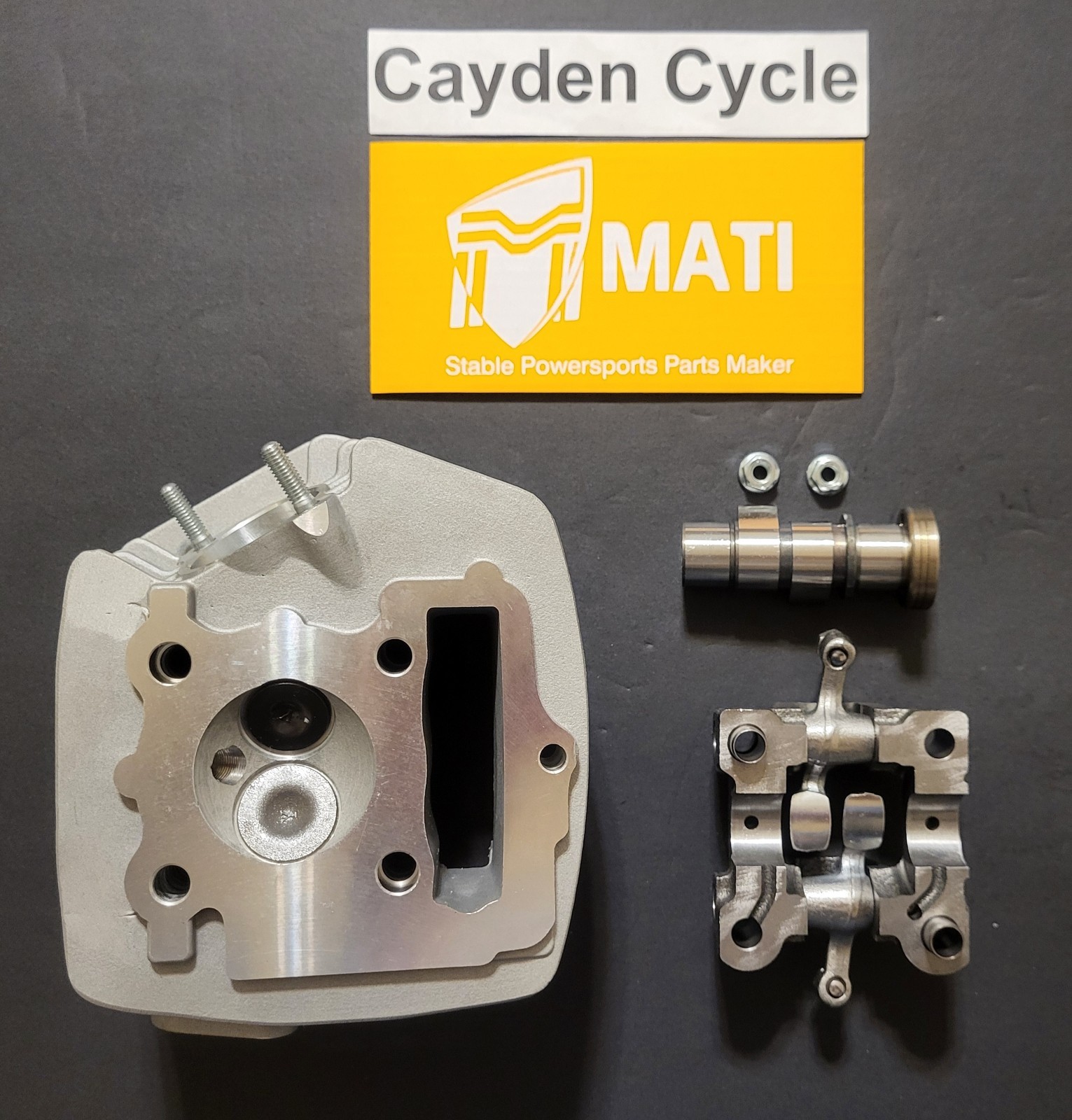 Honda XL75 XR75 XL80 XR80 CRF80 cylinder head assembly NEW MATI