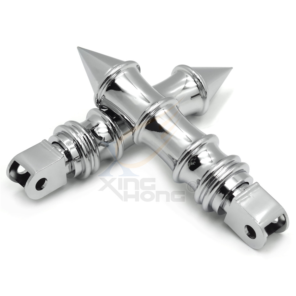 Spike Bamboo Footpegs for Honda Stateline Shadow VLX VTX1300C VTX1800C VTX1800F