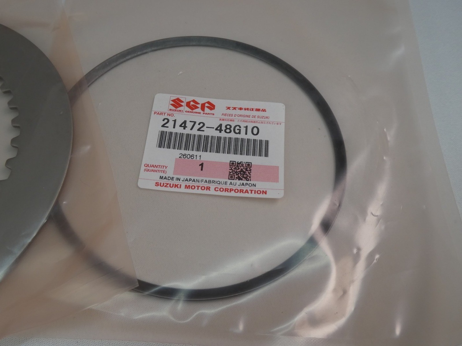 Suzuki Genuine OEM Clutch Kit Plate 21441-22H00 Boulevard M109R VZR1800 New JDM