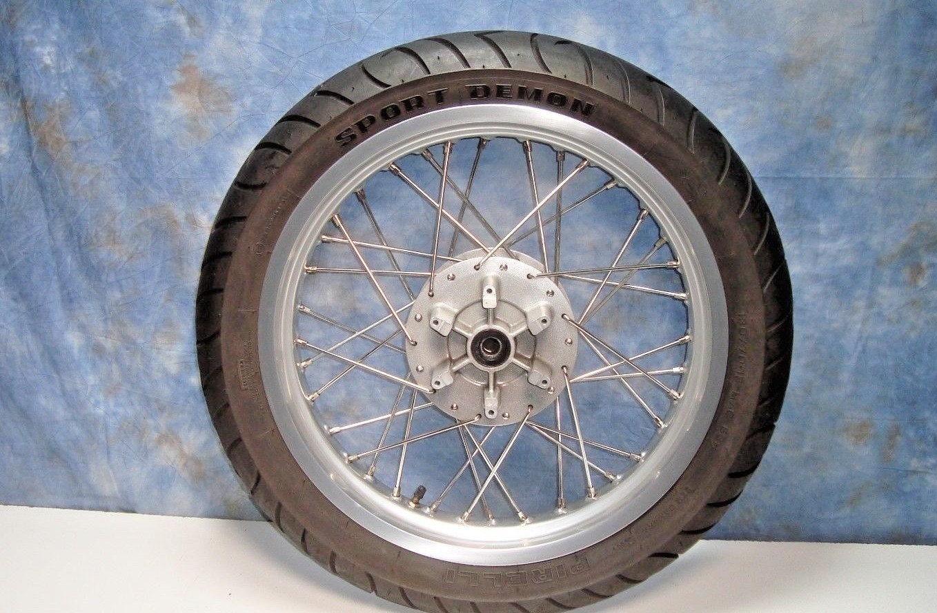 Royal Enfield Rear Wheel Pirelli Sport Demon Tire 2016 Continental GT 18 x 3 Y8