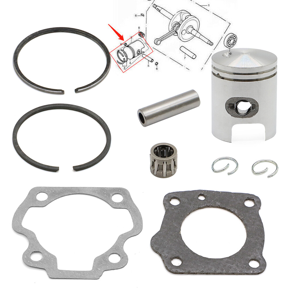 STD Piston & Rings Gasket Pin Kit For Honda Express 50 NC50 NA50 NX50 PA50 NU50