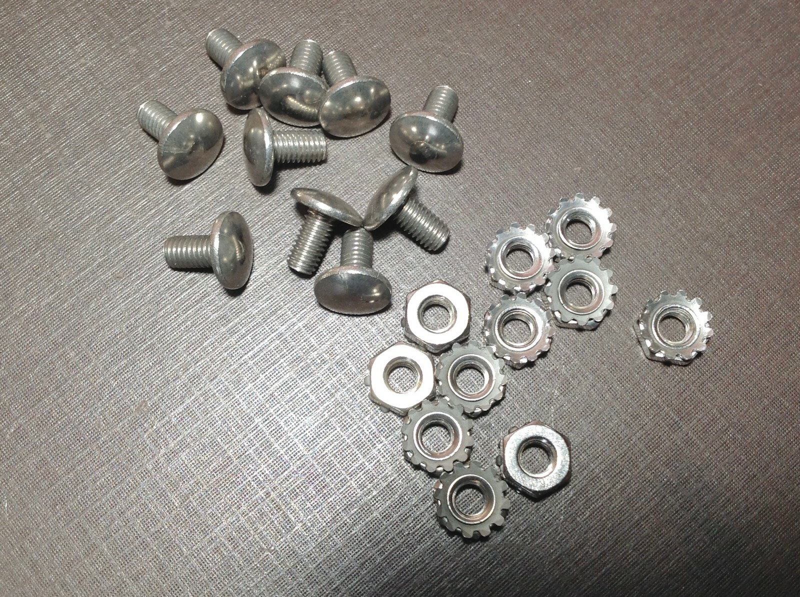 10 pcs 10-32 x 3/8 boat motorcycle bicycle car rivets nuts stainless steel
