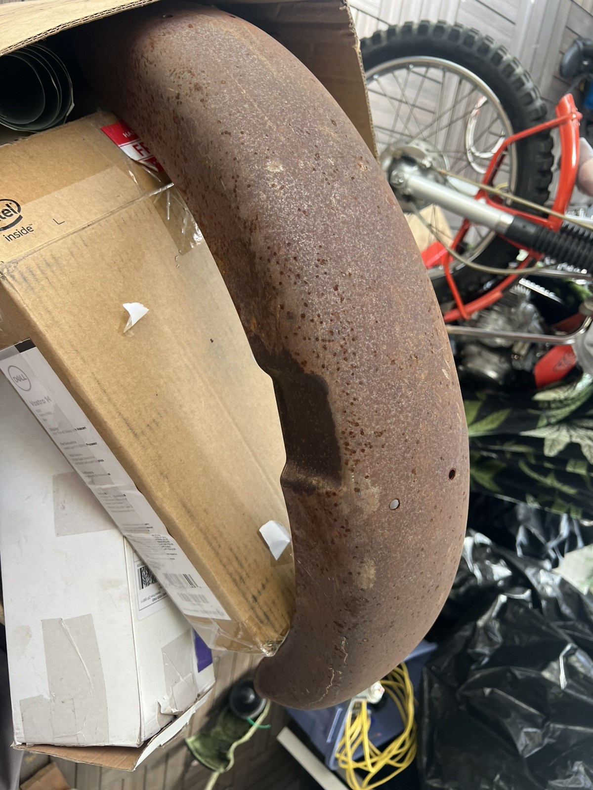 Unknown Motorcycle Front Fender –