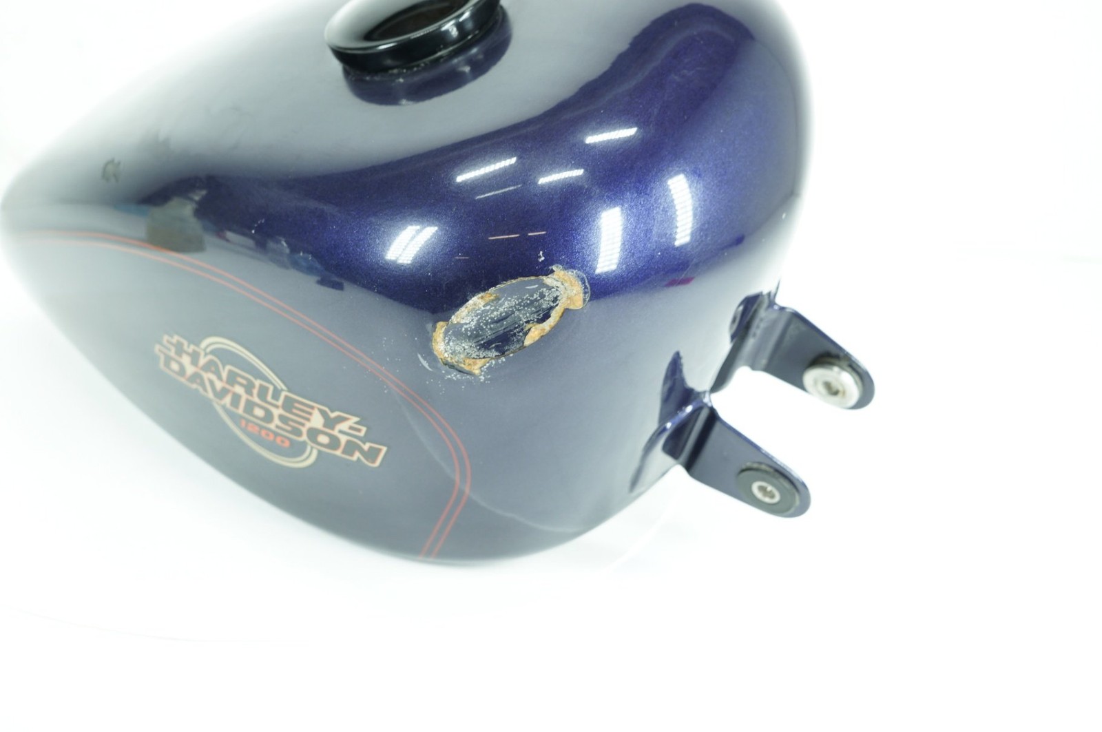 1999 Harley Sportster XL1200 1200 OEM Gas Gasoline Fuel Tank Reservoir DENTED