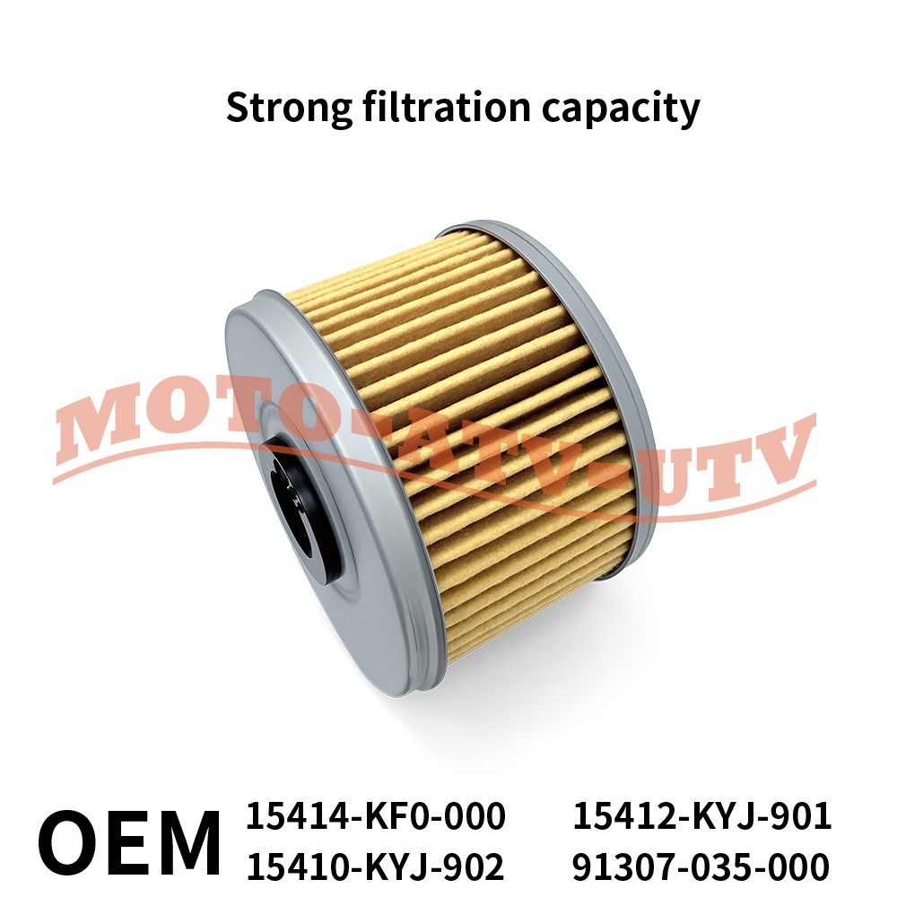 Oil Filter with Gasket Kit for Honda Rebel 300 CMX300 2017-2024 #15414-KF0-000