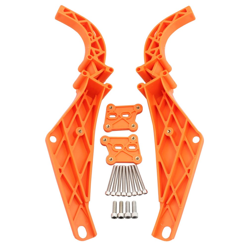 Orange Inner Fairing Batwing Support Speaker Bracket For Harley 96-06 EFI FLHTCI