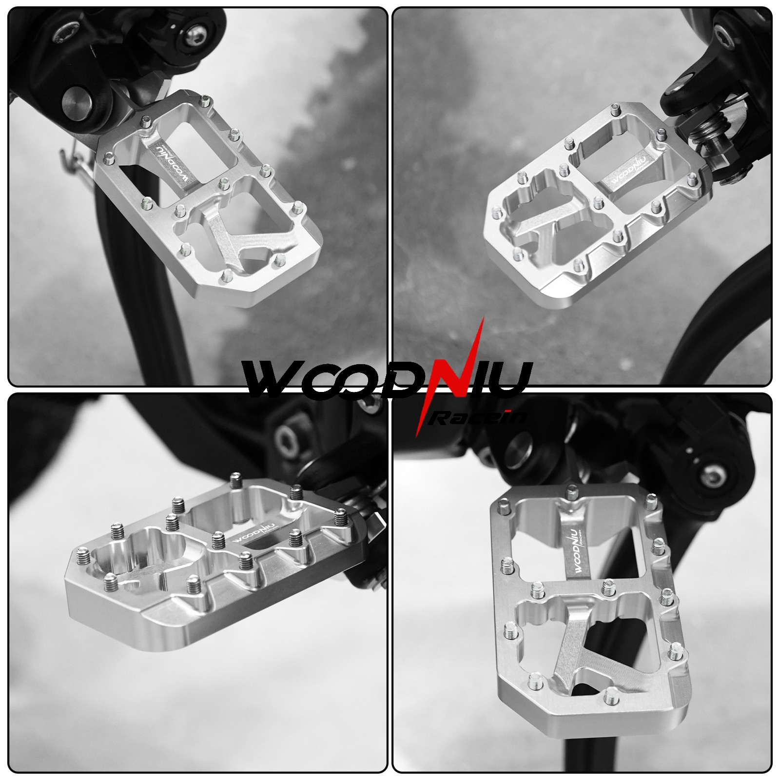 CNC Aluminium Alloy Footpegs for Surron Ultra Bee Foot Pegs Foot Modified Pedal