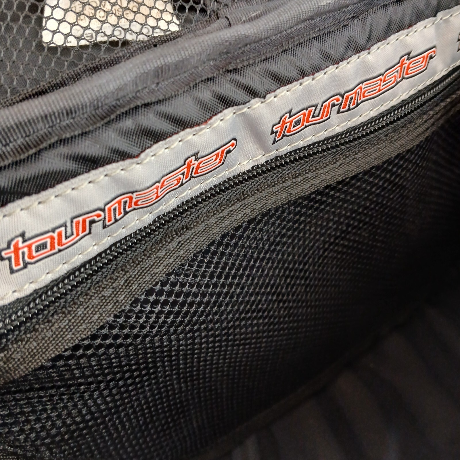 Tourmaster Motorcycle Saddlebags Black Nylon Expandable Soft Luggage ~ See Desc