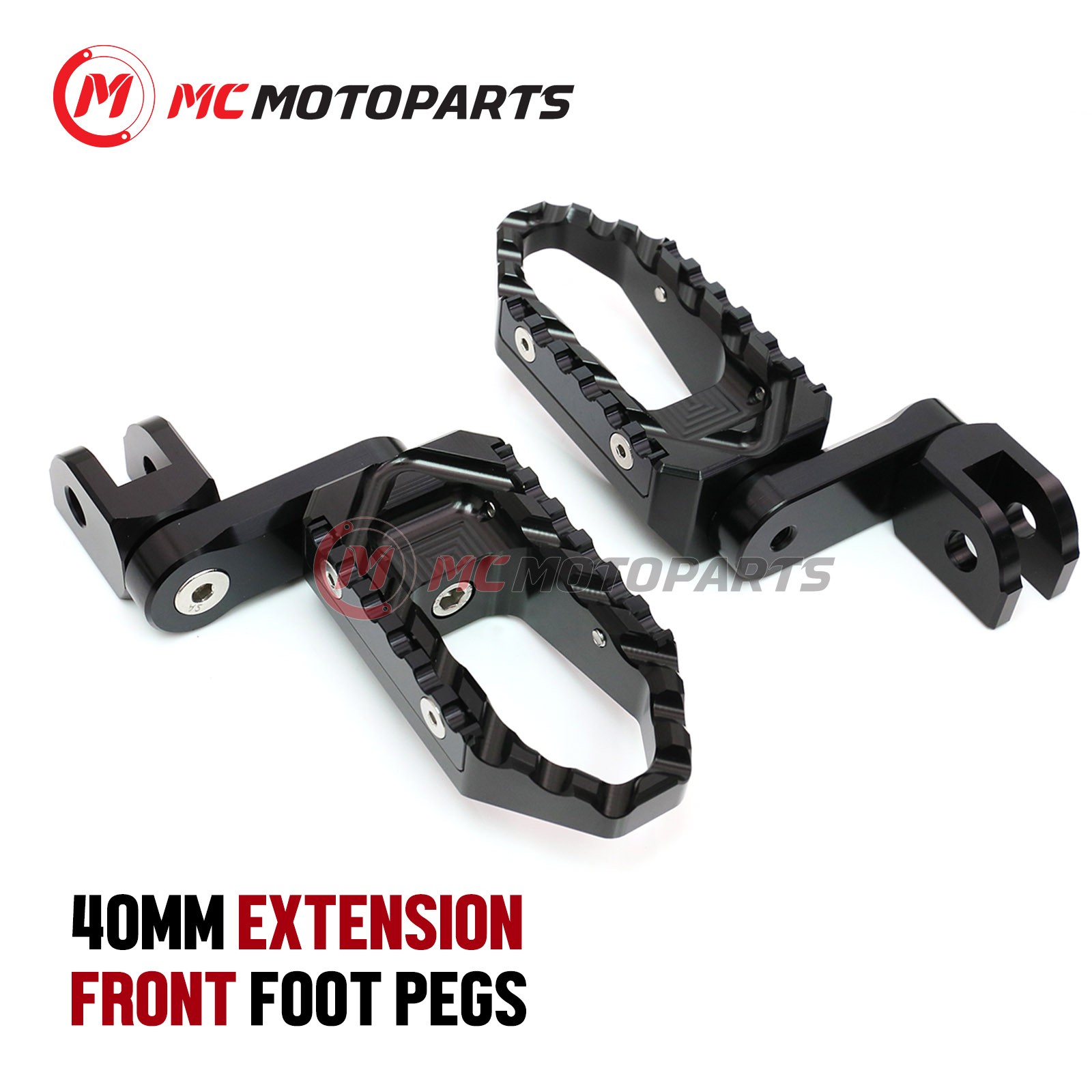 For BMW F800GS 2008-2016 1.5in Rider Front Wide Touring Foot Pegs