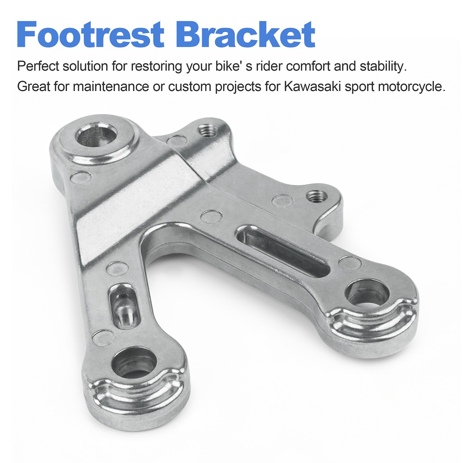 Front Left Foot Peg Support Bracket 35011-1874 for Kawasaki ZX-6R ZX-9R ZZR600
