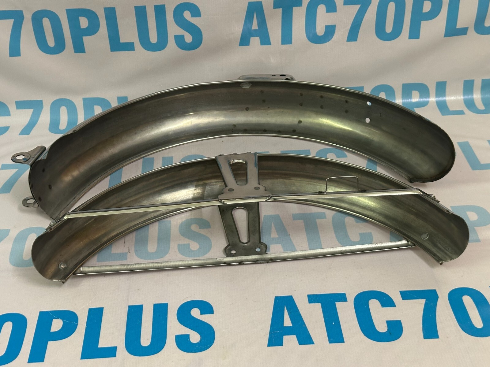 Stainless Steel Front And Rear Fender Mudguard For Honda SS 50 SS50 CL50 CL70.