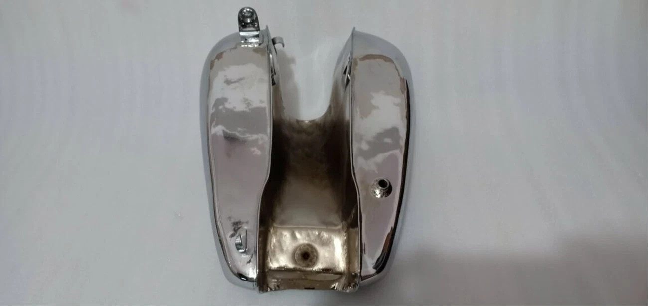 NSU Max Lux OSB 250 251 Standard year of manufacture 1953 Steel Chrome Fuel Tank Petrol
