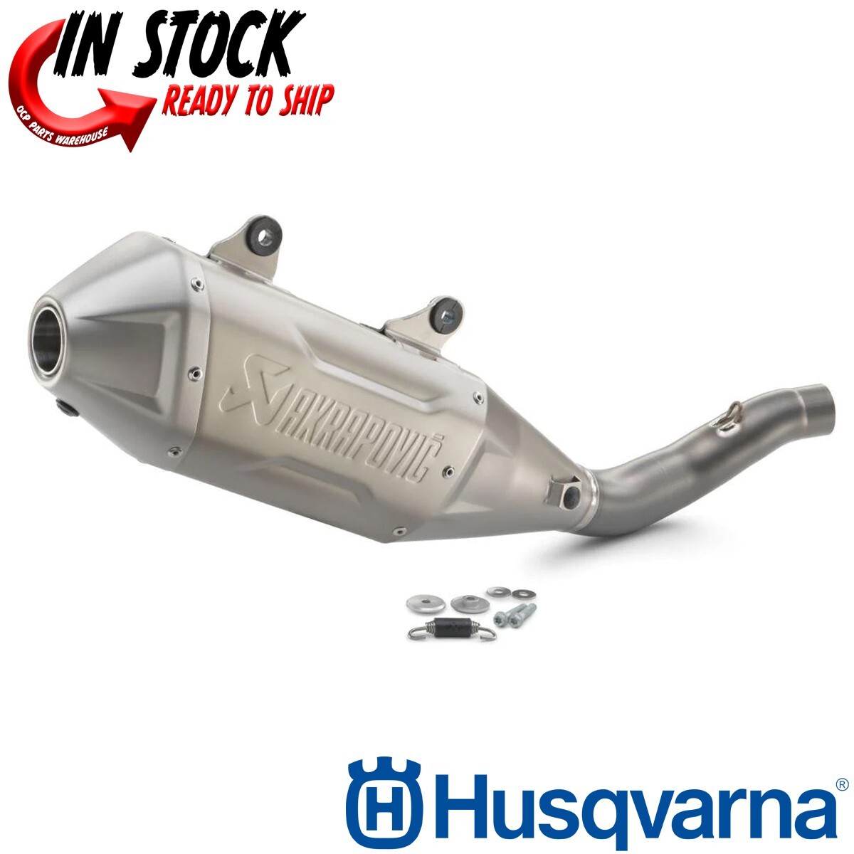 AKRAPOVIC HUSQVARNA KTM 2023 FC250 KTM 250 SX-F FACTORY EDITION SLIP-ON EXHAUST